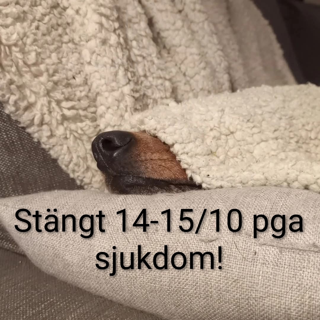 Stängt pga sjukdom